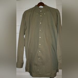 NORDSTROM Mens long sleeve shirt size LL sage green